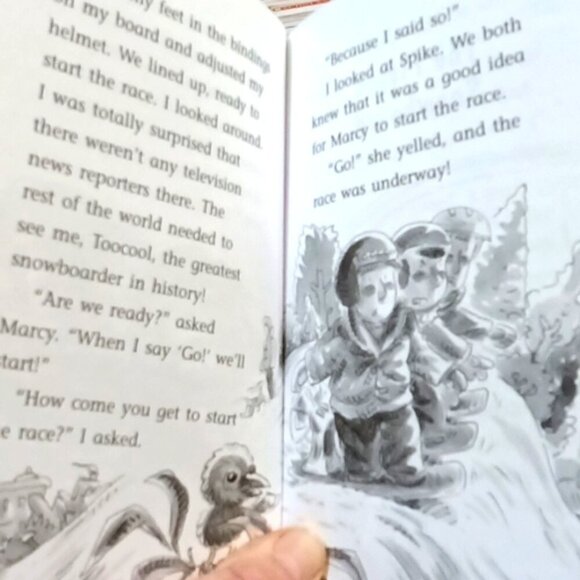 Kid's Paperback Books Set of 6 'Too Cool' Phil Kettle Scholastic 2008 - Picture 11 of 12